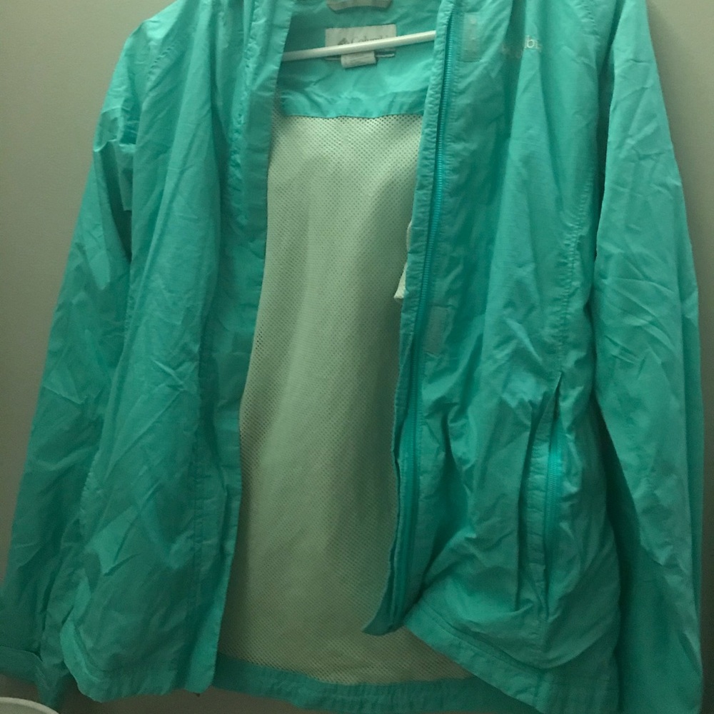 Light blue Columbia jacket